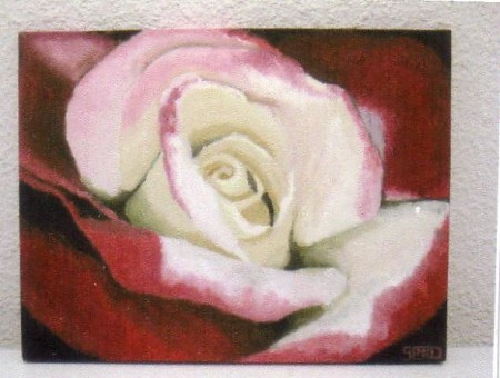 Coeur d'une rose 